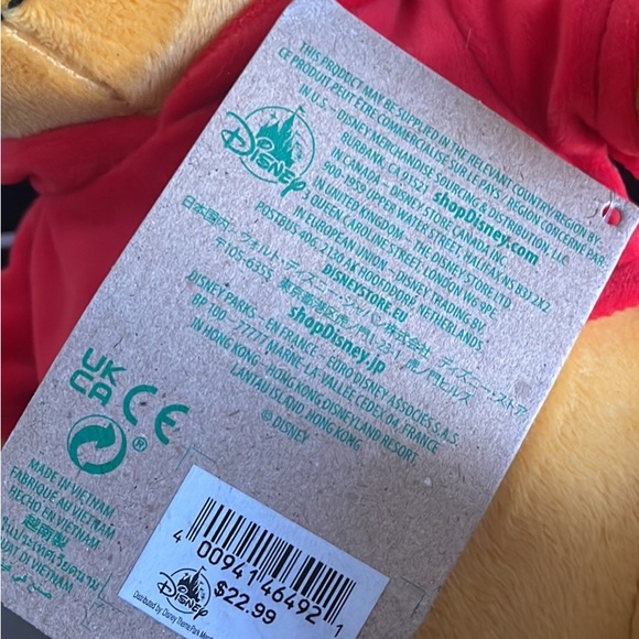 Disney Pooh Bear Stuffed Animal - Picture 4 of 4
